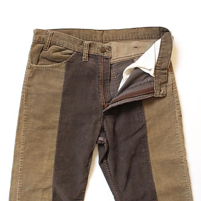 Hexico Deformer Pants - Ex. U.S. Corduroy リメイクコーデュロイパンツ - 33 ベージュ 02