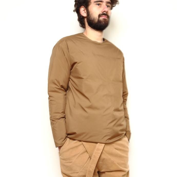 123469118 blurhms / BHS-F17FW14 Invisible Down Tee - Beige プルオーバーダウンT - ベージュ 02