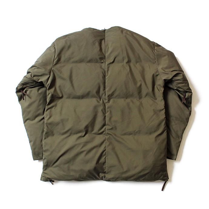 blurhms BHS-F17FW14 Invisible Down Tee - Khaki Grey プルオーバーダウンT - オリーブ<img class='new_mark_img2' src='//img.shop-pro.jp/img/new/icons47.gif' style='border:none;display:inline;margin:0px;padding:0px;width:auto;' /> 02