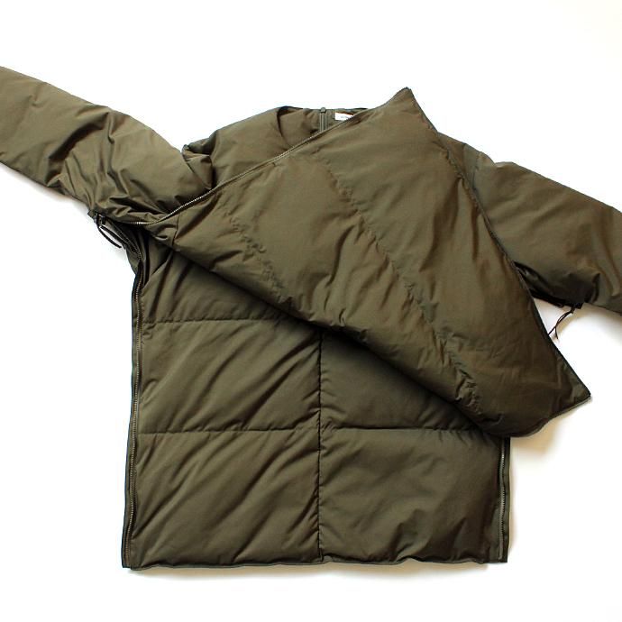 blurhms BHS-F17FW14 Invisible Down Tee - Khaki Grey プルオーバーダウンT - オリーブ<img class='new_mark_img2' src='//img.shop-pro.jp/img/new/icons47.gif' style='border:none;display:inline;margin:0px;padding:0px;width:auto;' /> 02