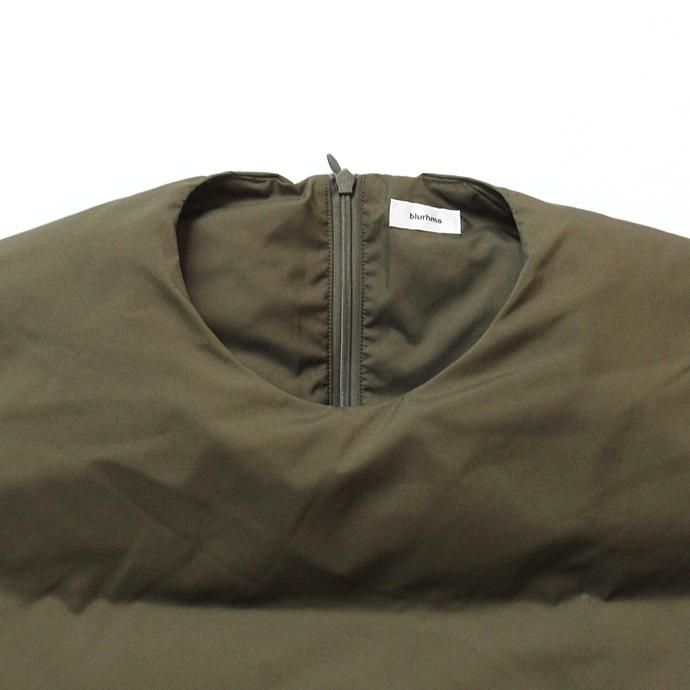 blurhms BHS-F17FW14 Invisible Down Tee - Khaki Grey プルオーバーダウンT - オリーブ<img class='new_mark_img2' src='//img.shop-pro.jp/img/new/icons47.gif' style='border:none;display:inline;margin:0px;padding:0px;width:auto;' /> 02