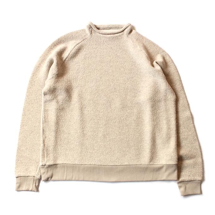 blurhms BHS-C17FW19 Tweed Fleece Bottle-Neck - Ivory ツイードフリースボトルネック アイボリー<img class='new_mark_img2' src='//img.shop-pro.jp/img/new/icons47.gif' style='border:none;display:inline;margin:0px;padding:0px;width:auto;' /> 01