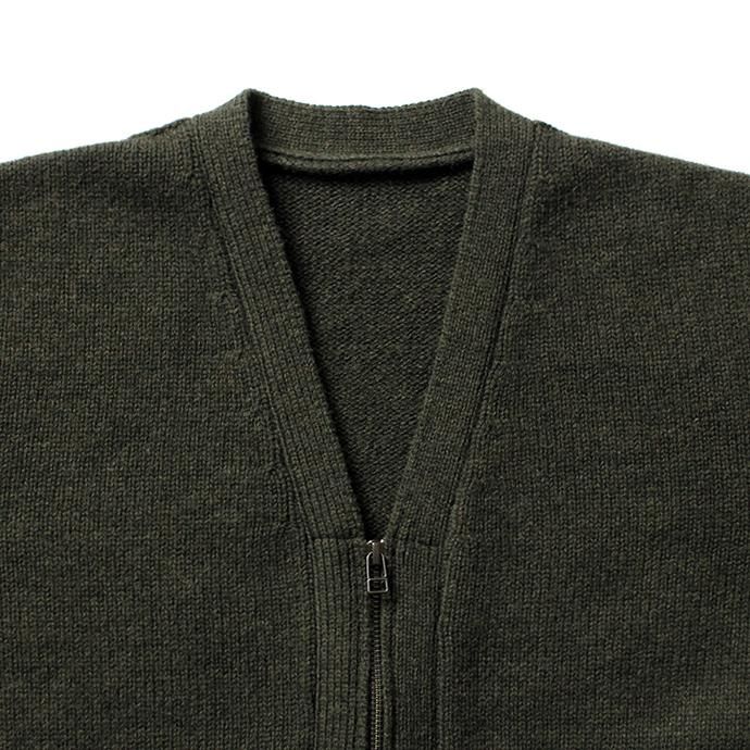 crepuscule Whole Garment V/N Zip Cardigan Vネックジップフロントカーディガン 1703-009 全4色 02
