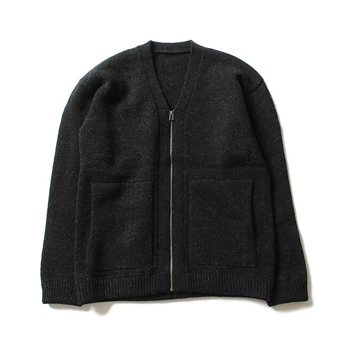 crepuscule Whole Garment V/N Zip Cardigan Vネックジップフロントカーディガン 1703-009 全4色 02
