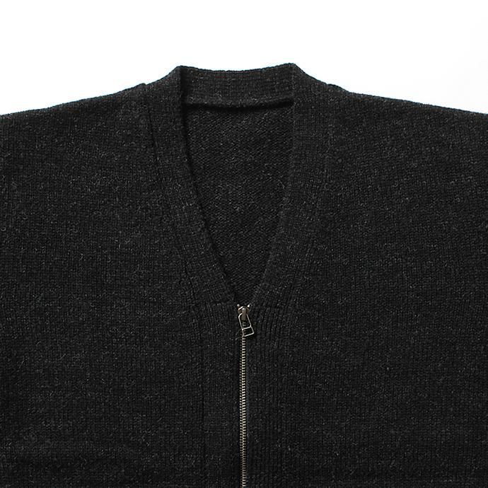crepuscule Whole Garment V/N Zip Cardigan Vネックジップフロントカーディガン 1703-009 全4色 02