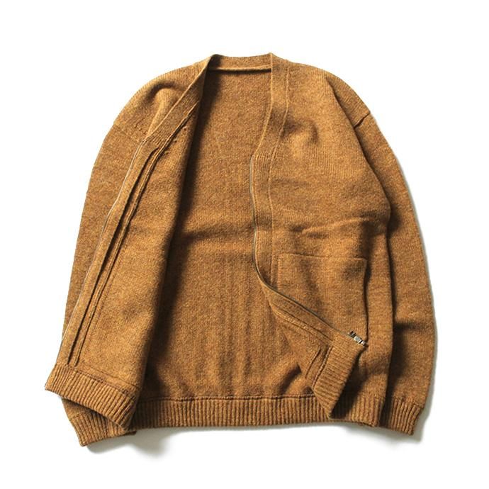 crepuscule Whole Garment V/N Zip Cardigan Vネックジップフロントカーディガン 1703-009 全4色 02