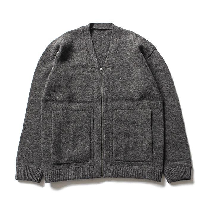 crepuscule Whole Garment V/N Zip Cardigan Vネックジップフロントカーディガン 1703-009 全4色 02