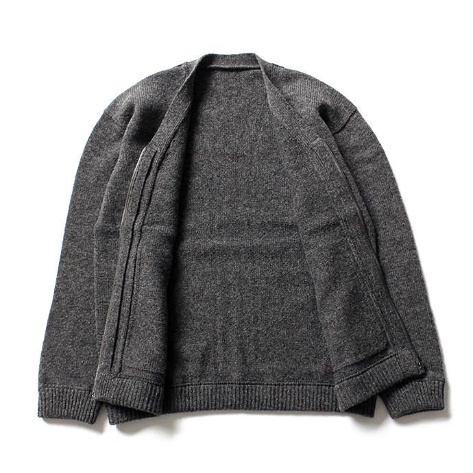 crepuscule Whole Garment V/N Zip Cardigan Vネックジップフロントカーディガン 1703-009 全4色 02