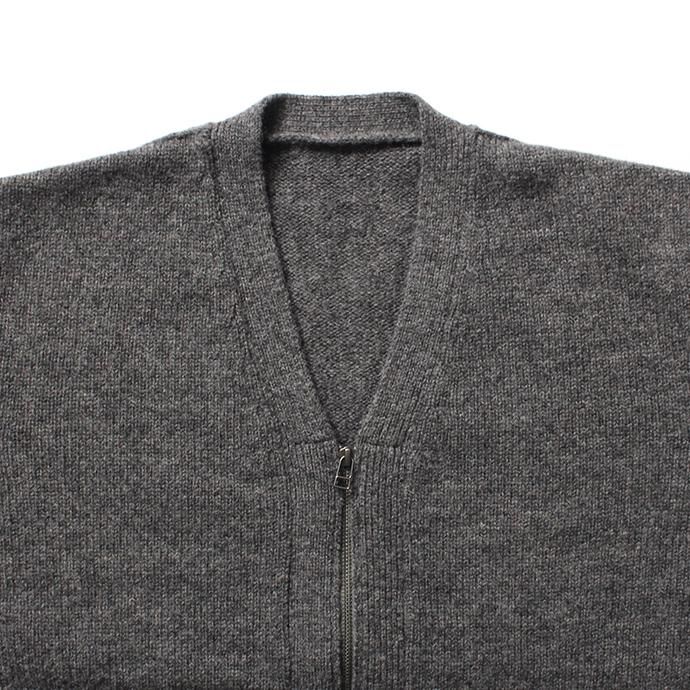 crepuscule Whole Garment V/N Zip Cardigan Vネックジップフロントカーディガン 1703-009 全4色 02