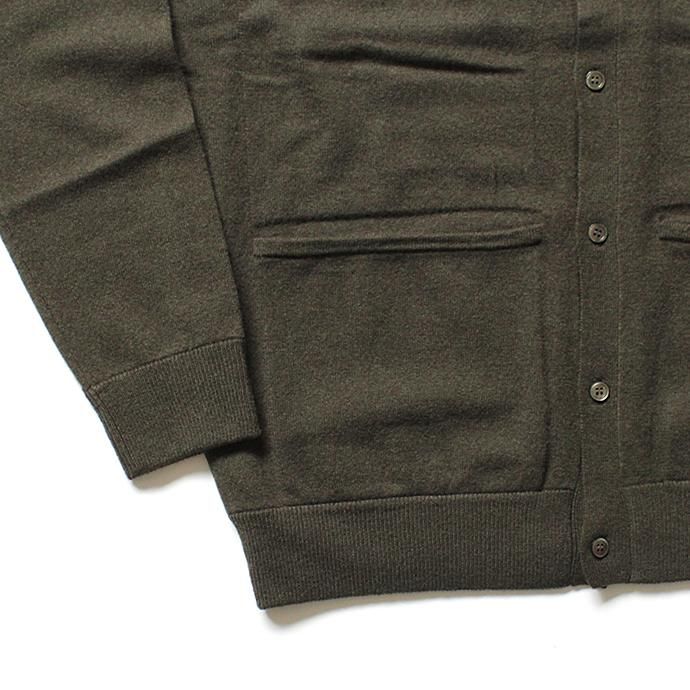 123586920 crepuscule / L/S Knit Polo カシミア混ボタンフロントウールニットポロ 1703-008 全4色 02