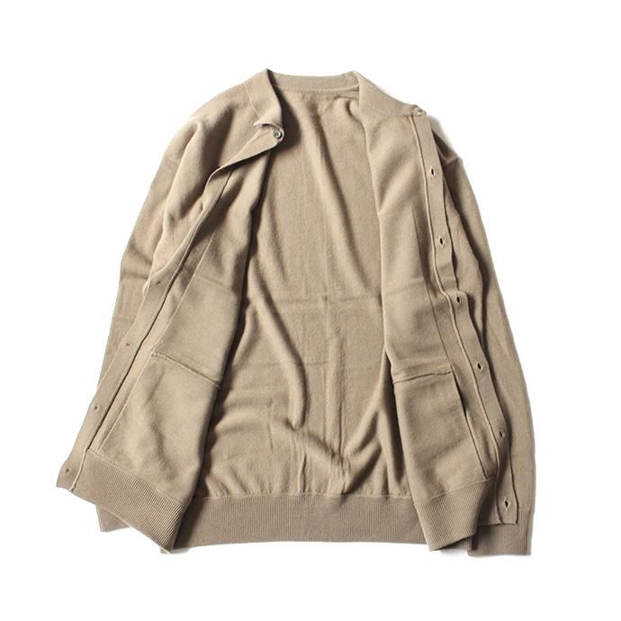 123586920 crepuscule / L/S Knit Polo カシミア混ボタンフロントウールニットポロ 1703-008 全4色 02