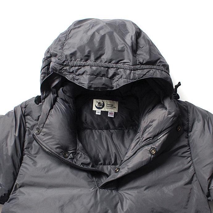 123778817 Crescent Down Works / EHS別注 プルオーバーダウンパーカー - Grey 02