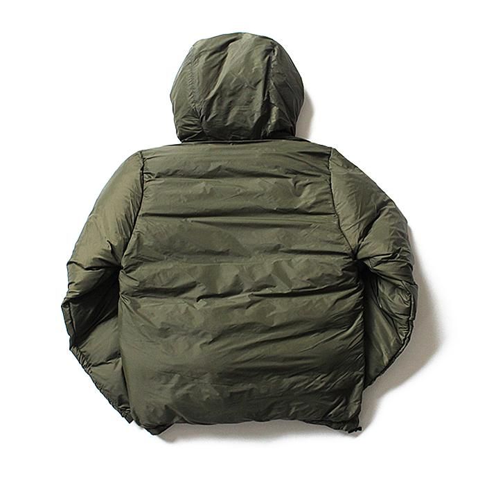 Other Brands Crescent Down Works / EHS別注 プルオーバーダウンパーカー - Olive 02