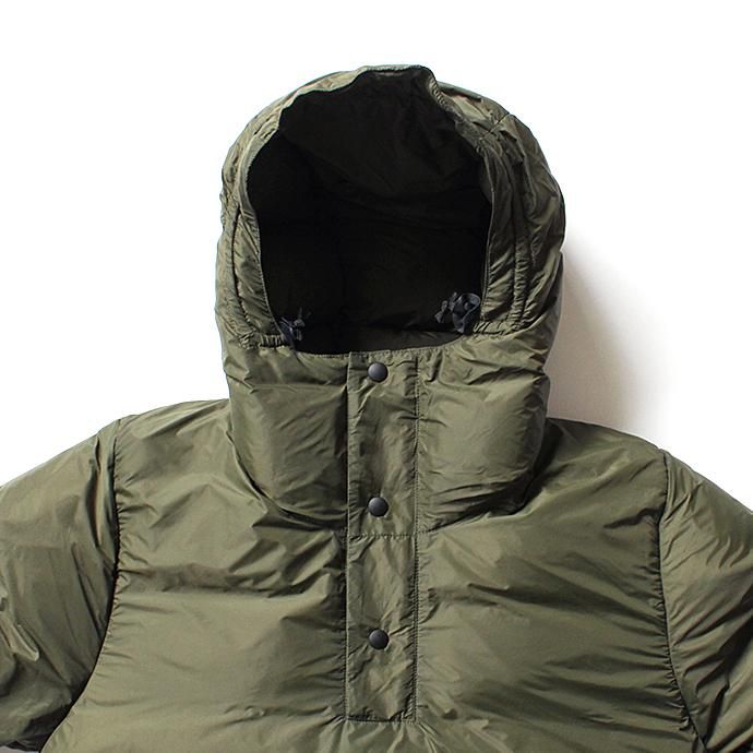 Other Brands Crescent Down Works / EHS別注 プルオーバーダウンパーカー - Olive 02
