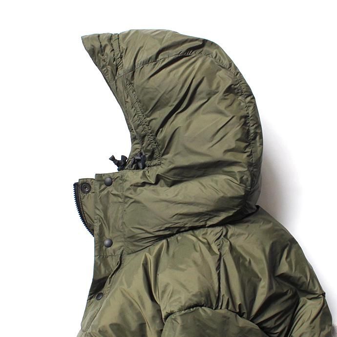 Other Brands Crescent Down Works / EHS別注 プルオーバーダウンパーカー - Olive 02