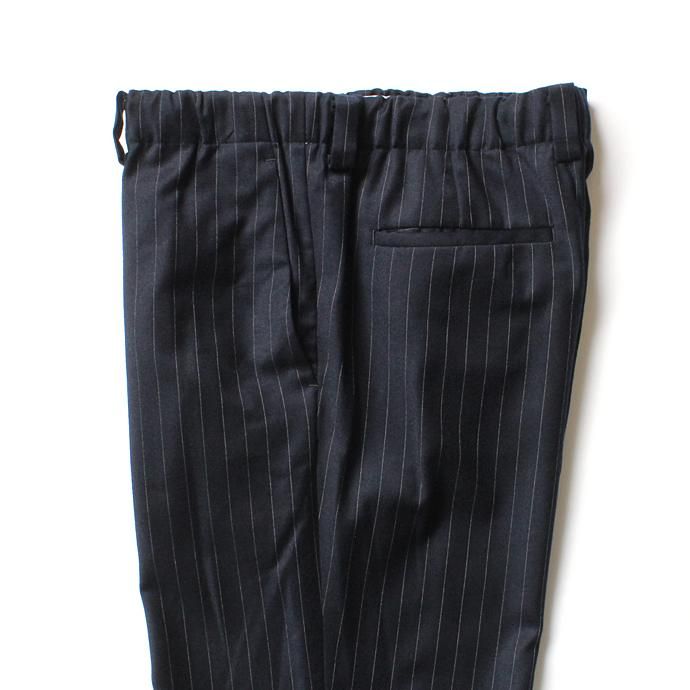123966749 THEE(シー)/ straight easy slacks ストレート イージースラックス MD-PT-02 - STRIPE 02