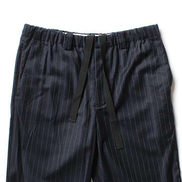 123966749 THEE(シー)/ straight easy slacks ストレート イージースラックス MD-PT-02 - STRIPE 02