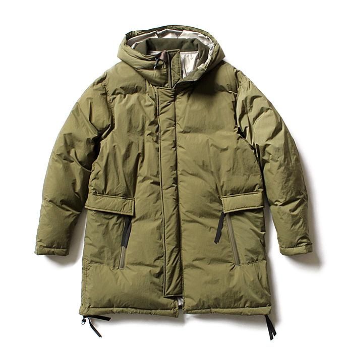 123976555 WISLOM / JO 2.0 ダウンコート - RUGA Olive 01