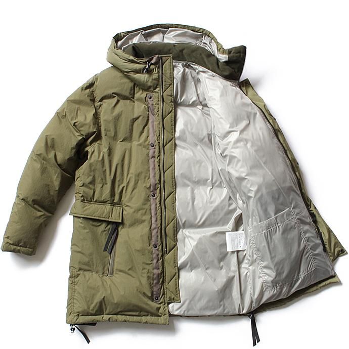 123976555 WISLOM / JO 2.0 ダウンコート - RUGA Olive 02