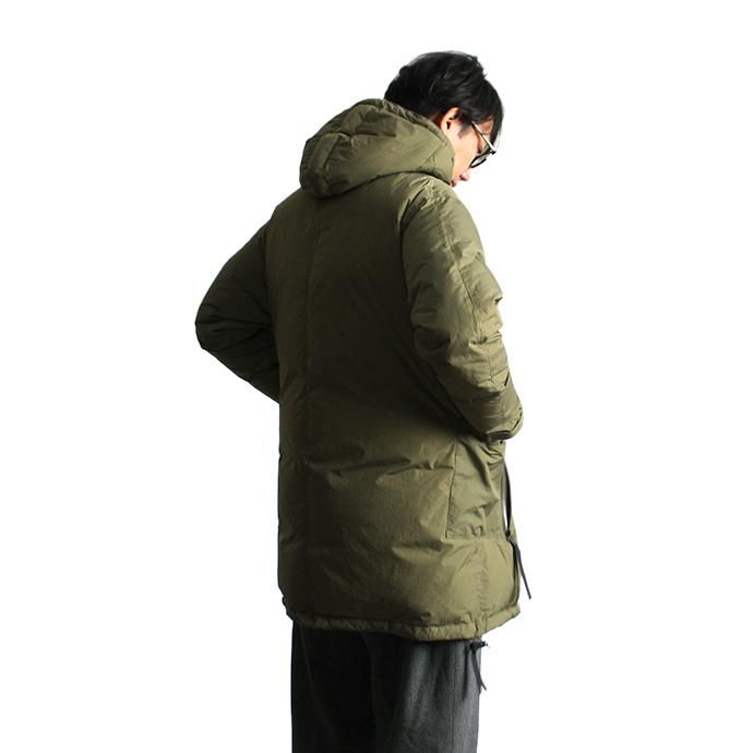 123976555 WISLOM / JO 2.0 ダウンコート - RUGA Olive 02
