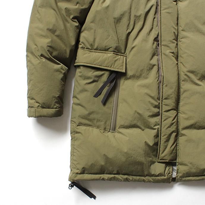 123976555 WISLOM / JO 2.0 ダウンコート - RUGA Olive 02