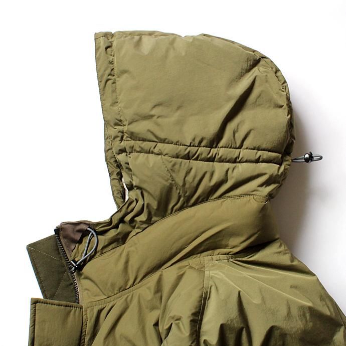 123976555 WISLOM / JO 2.0 ダウンコート - RUGA Olive 02