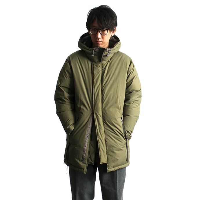 123976555 WISLOM / JO 2.0 ダウンコート - RUGA Olive 02