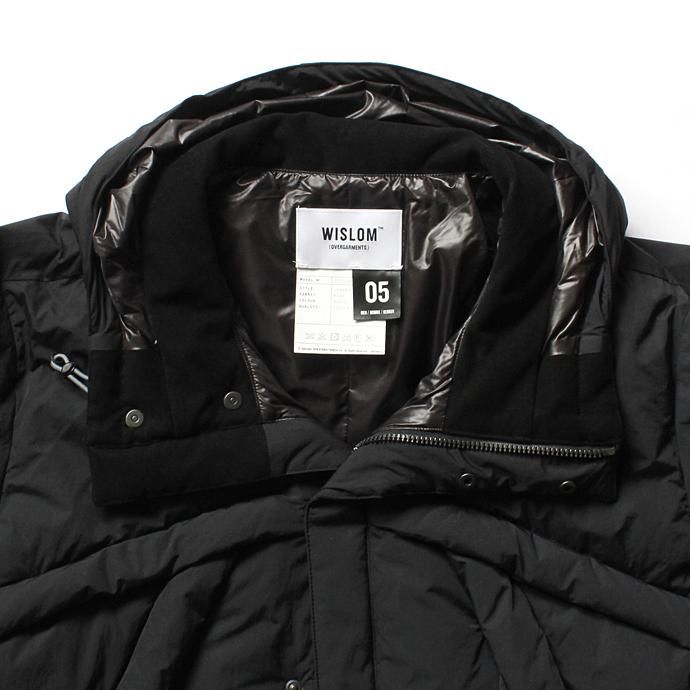 WISLOM JOHNNY ダウンジャケット - RUGA Black<img class='new_mark_img2' src='//img.shop-pro.jp/img/new/icons47.gif' style='border:none;display:inline;margin:0px;padding:0px;width:auto;' /> 02