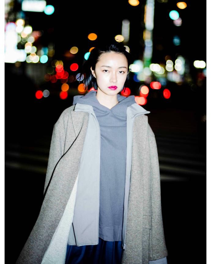 THEE w-face knit gown coat ダブルフェイスニットガウンコート DF-CO-02 Gray<img class='new_mark_img2' src='//img.shop-pro.jp/img/new/icons47.gif' style='border:none;display:inline;margin:0px;padding:0px;width:auto;' /> 02