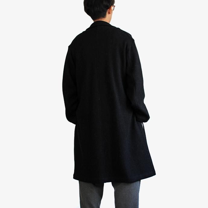 124034395 THEE(シー)/ w-face knit gown coat ダブルフェイスニットガウンコート DF-CO-02 Black<img class='new_mark_img2' src='//img.shop-pro.jp/img/new/icons47.gif' style='border:none;display:inline;margin:0px;padding:0px;width:auto;' /> 02