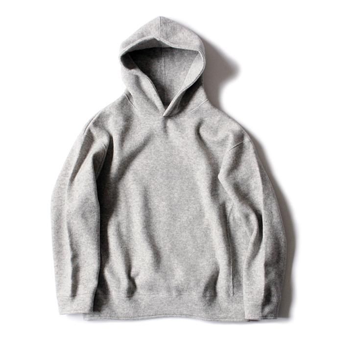 THEE w-face hoodie knit ダブルフェイスフーディーニット DF-KT-02 Gray<img class='new_mark_img2' src='//img.shop-pro.jp/img/new/icons47.gif' style='border:none;display:inline;margin:0px;padding:0px;width:auto;' /> 01