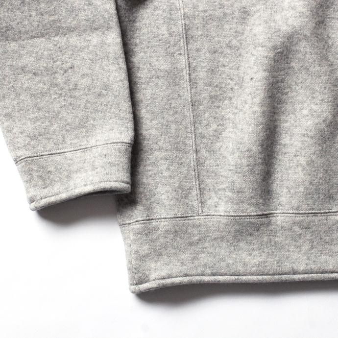 THEE w-face hoodie knit ダブルフェイスフーディーニット DF-KT-02 Gray<img class='new_mark_img2' src='//img.shop-pro.jp/img/new/icons47.gif' style='border:none;display:inline;margin:0px;padding:0px;width:auto;' /> 02