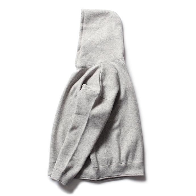 THEE w-face hoodie knit ダブルフェイスフーディーニット DF-KT-02 Gray<img class='new_mark_img2' src='//img.shop-pro.jp/img/new/icons47.gif' style='border:none;display:inline;margin:0px;padding:0px;width:auto;' /> 02