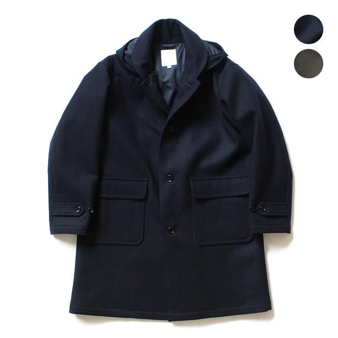 STILL BY HAND シンサレート中綿入り メルトンフーデッドコート CO0174 - 全2色<img class='new_mark_img2' src='//img.shop-pro.jp/img/new/icons47.gif' style='border:none;display:inline;margin:0px;padding:0px;width:auto;' /> 01