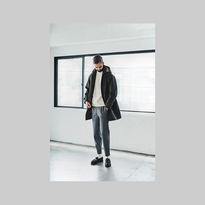 STILL BY HAND シンサレート中綿入り メルトンフーデッドコート CO0174 - 全2色<img class='new_mark_img2' src='//img.shop-pro.jp/img/new/icons47.gif' style='border:none;display:inline;margin:0px;padding:0px;width:auto;' /> 02