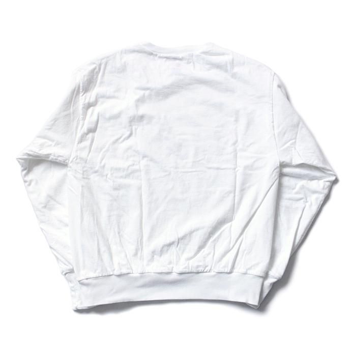 Hexico Deformer Tee Ex. 2 Hanes LS リメイクダブルフェイスカットソー - ホワイト 02