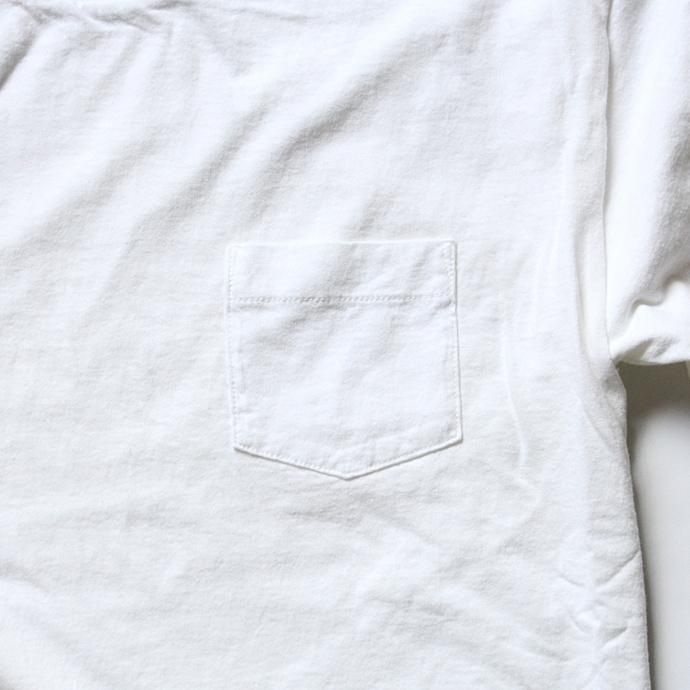 Hexico Deformer Tee Ex. 2 Hanes LS リメイクダブルフェイスカットソー - ホワイト 02