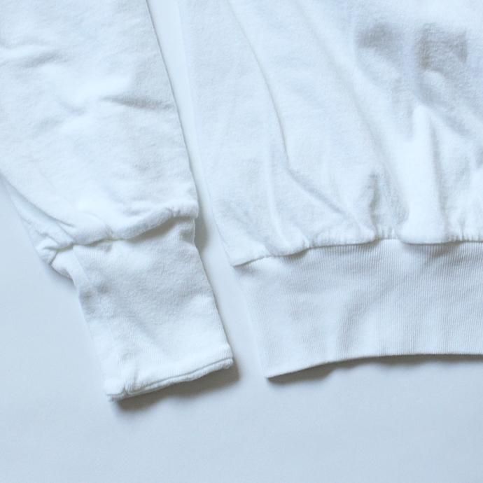 Hexico Deformer Tee Ex. 2 Hanes LS リメイクダブルフェイスカットソー - ホワイト 02