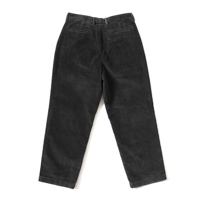 124650064 RICCARDO METHA / One Tuck Wide Trousers Corduroy コーデュロイ ワンタック ワイドパンツ - Grey<img class='new_mark_img2' src='//img.shop-pro.jp/img/new/icons47.gif' style='border:none;display:inline;margin:0px;padding:0px;width:auto;' /> 02