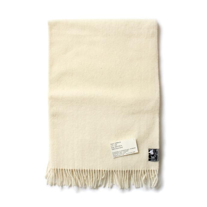 124739399 Silkeborg Plaids(シルケボー・プレイド) / ウール ニーラグ DANAJA - 0100 エクリュ<img class='new_mark_img2' src='//img.shop-pro.jp/img/new/icons47.gif' style='border:none;display:inline;margin:0px;padding:0px;width:auto;' /> 02
