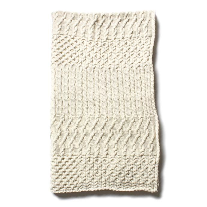 124812834 Blarney Woollen Mills(ブラーニー ウーレンミルズ) / Blarney Aran Patchwork Throw アランパッチワークスロー ひざ掛け<img class='new_mark_img2' src='//img.shop-pro.jp/img/new/icons47.gif' style='border:none;display:inline;margin:0px;padding:0px;width:auto;' /> 01