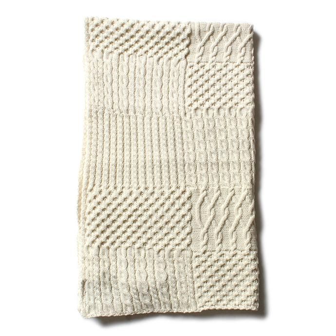 124812834 Blarney Woollen Mills(ブラーニー ウーレンミルズ) / Blarney Aran Patchwork Throw アランパッチワークスロー ひざ掛け<img class='new_mark_img2' src='//img.shop-pro.jp/img/new/icons47.gif' style='border:none;display:inline;margin:0px;padding:0px;width:auto;' /> 02