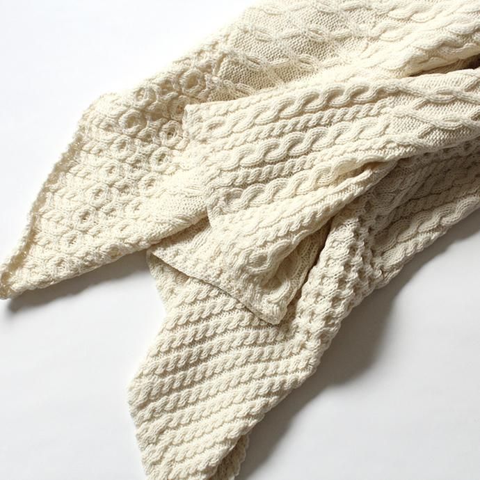 124812834 Blarney Woollen Mills(ブラーニー ウーレンミルズ) / Blarney Aran Patchwork Throw アランパッチワークスロー ひざ掛け<img class='new_mark_img2' src='//img.shop-pro.jp/img/new/icons47.gif' style='border:none;display:inline;margin:0px;padding:0px;width:auto;' /> 02
