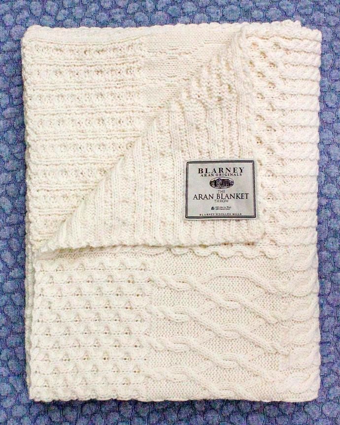 124812834 Blarney Woollen Mills(ブラーニー ウーレンミルズ) / Blarney Aran Patchwork Throw アランパッチワークスロー ひざ掛け<img class='new_mark_img2' src='//img.shop-pro.jp/img/new/icons47.gif' style='border:none;display:inline;margin:0px;padding:0px;width:auto;' /> 02