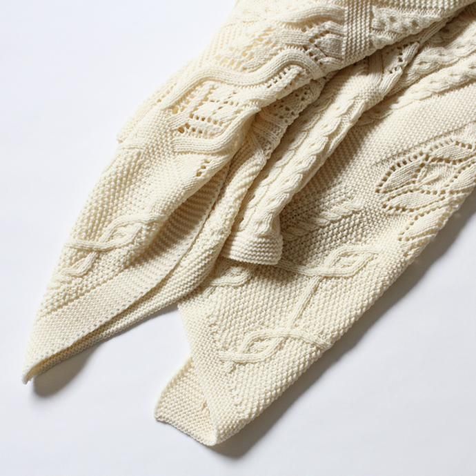 124813074 Blarney Woollen Mills(ブラーニー ウーレンミルズ) / Lace Patchwork Throw レースパッチワークスロー ひざ掛け<img class='new_mark_img2' src='//img.shop-pro.jp/img/new/icons47.gif' style='border:none;display:inline;margin:0px;padding:0px;width:auto;' /> 02