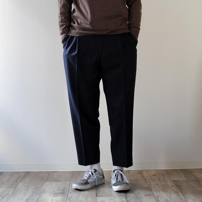 124833598 CEASTERS / 1 Pleat Trousers ワンタックウールパンツ - ネイビー<img class='new_mark_img2' src='//img.shop-pro.jp/img/new/icons47.gif' style='border:none;display:inline;margin:0px;padding:0px;width:auto;' /> 02