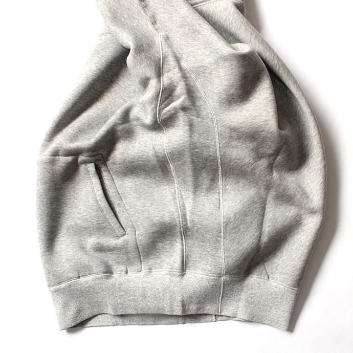 smoothday ユニセックス ディオラマ スウェット変形ダーツパーカー - グレー SH-T055-003<img class='new_mark_img2' src='//img.shop-pro.jp/img/new/icons47.gif' style='border:none;display:inline;margin:0px;padding:0px;width:auto;' /> 02