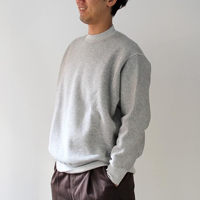 124912627 smoothday / ユニセックス ディオラマ スウェット変形ダーツプルオーバー - グレー SH-T005-003<img class='new_mark_img2' src='//img.shop-pro.jp/img/new/icons47.gif' style='border:none;display:inline;margin:0px;padding:0px;width:auto;' /> 02