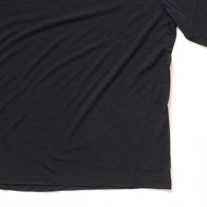 smoothday ユニセックス ウールコズモラマ 7分袖オーバーサイズTシャツ - ネイビー SH-T007-100 02