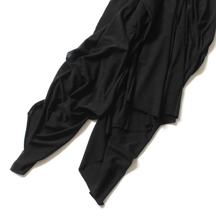 smoothday ユニセックス ウールコズモラマ天竺 カットオフストール SH-A002-100 ブラック<img class='new_mark_img2' src='//img.shop-pro.jp/img/new/icons47.gif' style='border:none;display:inline;margin:0px;padding:0px;width:auto;' /> 02